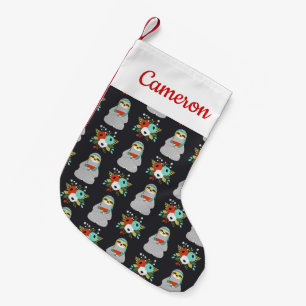 Addieren Sie Ihr Namens  Kleiner Weihnachtsstrumpf