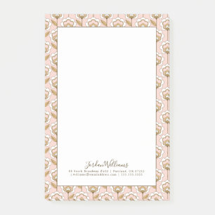 Addieren Sie Ihr Namens  Mitte- des Post-it Klebezettel