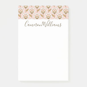 Addieren Sie Ihr Namens  Mitte- des Post-it Klebezettel