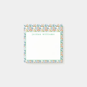 Addieren Sie Ihr Namens  niedliches kleines Post-it Klebezettel
