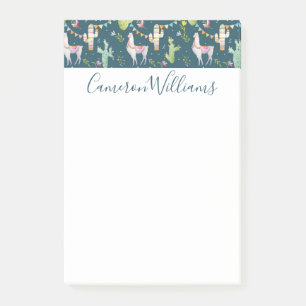 Addieren Sie Ihr Namens Post-it Klebezettel