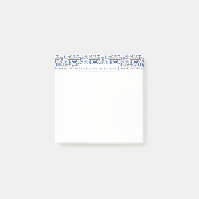 Addieren Sie Ihr Namens| Post-it Klebezettel (Vorderseite)