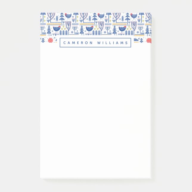 Addieren Sie Ihr Namens| Post-it Klebezettel (Vorderseite)