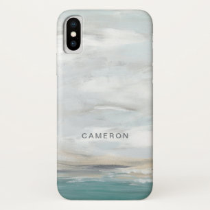 Addieren Sie Ihr Namens  Seafoam Vista Case-Mate iPhone Hülle