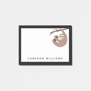 Addieren Sie Ihr Namens sich beeilen nicht Post-it Klebezettel