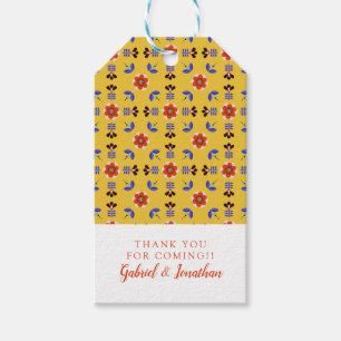 Addieren Sie Ihr Namens  skandinavisches Geschenkanhänger