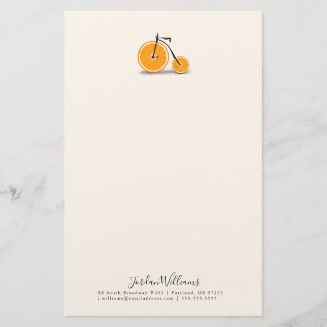 Addieren Sie Ihr Namens| Vitamin | Florent Bodart Briefpapier (Vorderseite)