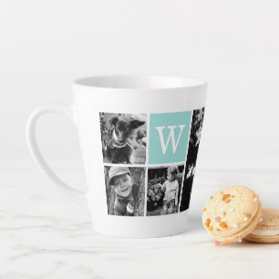 Addieren Sie Ihre eigene 4 Foto-Galerie und Milchtasse