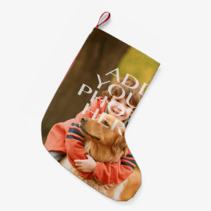 Addieren Sie Ihre eigene personalisierte Kleiner Weihnachtsstrumpf