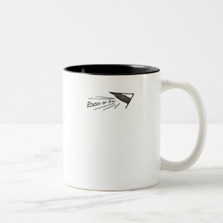 Addieren Sie Ihre eigenen Wörter! Zweifarbige Tasse