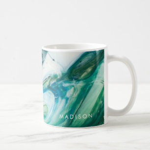Addieren Sie Ihre Namens  Gezeiten- Schleife II Kaffeetasse