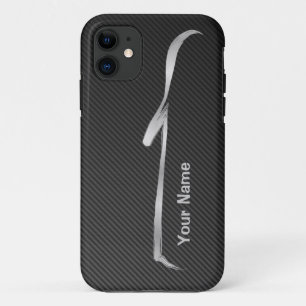 "addieren Sie Ihre Namens" Kabriolett-Silhouette Case-Mate iPhone Hülle