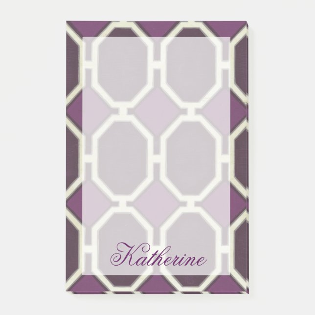 Addieren Sie Ihre Namens| Markt-Motive VIII Post-it Klebezettel (Vorderseite)