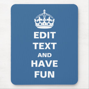 Addieren Sie Ihren eigenen Text hier! Mousepad