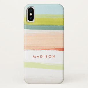 Addieren Sie Ihren Namens  Lackmus I iPhone X Hülle