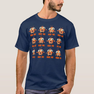 Addieren Sie mich! Mit Logo T-Shirt