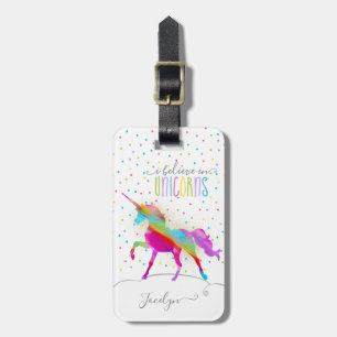 Addieren Sie personalisierten Gepäckanhänger