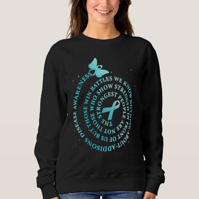 Addison Disease Warrior 1 Sweatshirt (Vorderseite)