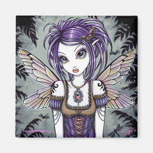 "Addison" Dragonfly Fairy Art Magnet