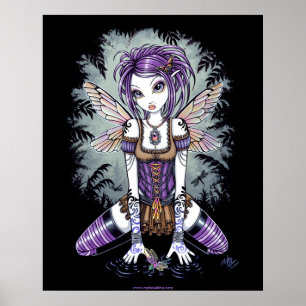 "Addison" Misty Dragonfly Fairy Poster