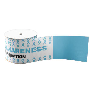 Addison's Disease Awareness Pattern Ribbon Ripsband
