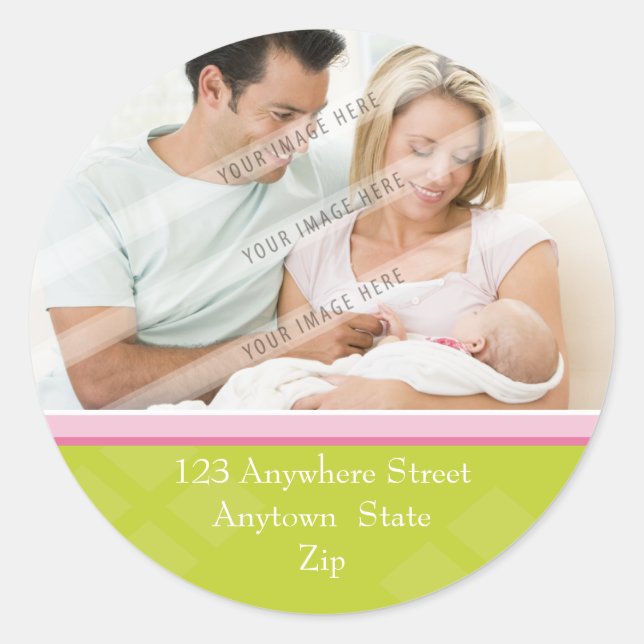 ADDRESS FOTO STICKER :: weiche Diamanten 4 (Vorderseite)
