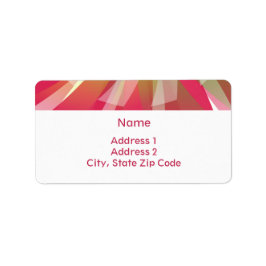 Address Labels - Abstract Adressaufkleber
