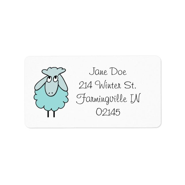 Address Labels Adressaufkleber (Vorne)
