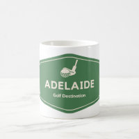 Adelaide Australia - Golf Course Destination Logo