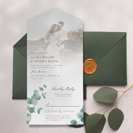 Adelaide Einladung zur Hochzeit mit Postkarte-UAWG