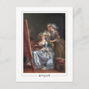 Adélaïde Labille-Guiard #2 - Kunsthistorkarte Postkarte
