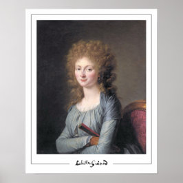 Adélaïde Labille-Guiard Zedign Art Poster #6