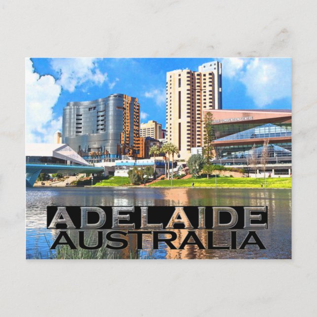 Adelaide Postkarte (Vorderseite)