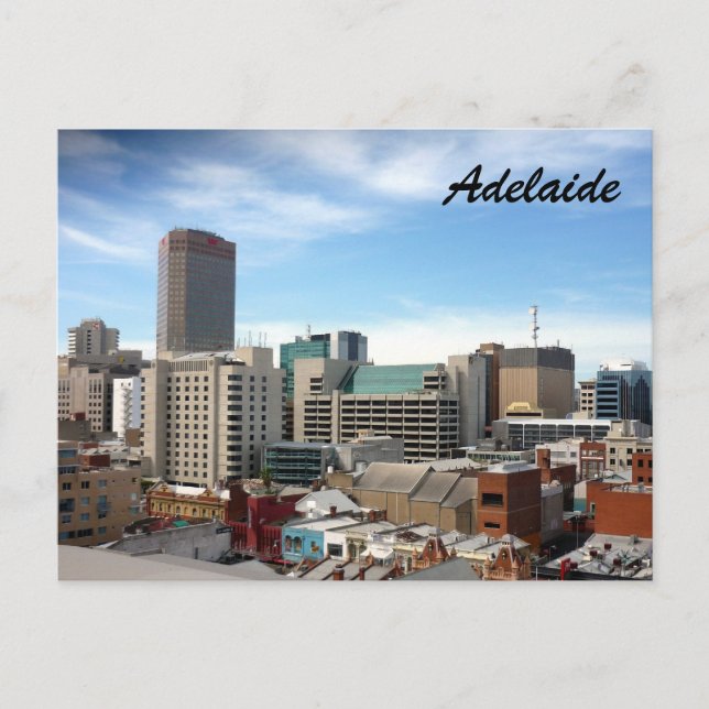 adelaide Stadt Postkarte (Vorderseite)