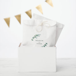 Adelaide Watercolor Eucalyptus Wedding Geschenktütchen