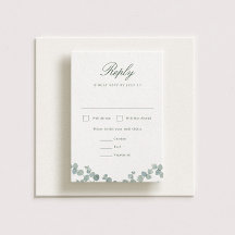 Adelaide Wedding Vertical RSVP Card