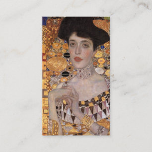 Adele Bloch-Bauer-Porträt (Detail) Gustav Klimt Visitenkarte