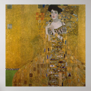 Adele Bloch Bauer von Gustav Klimt Poster