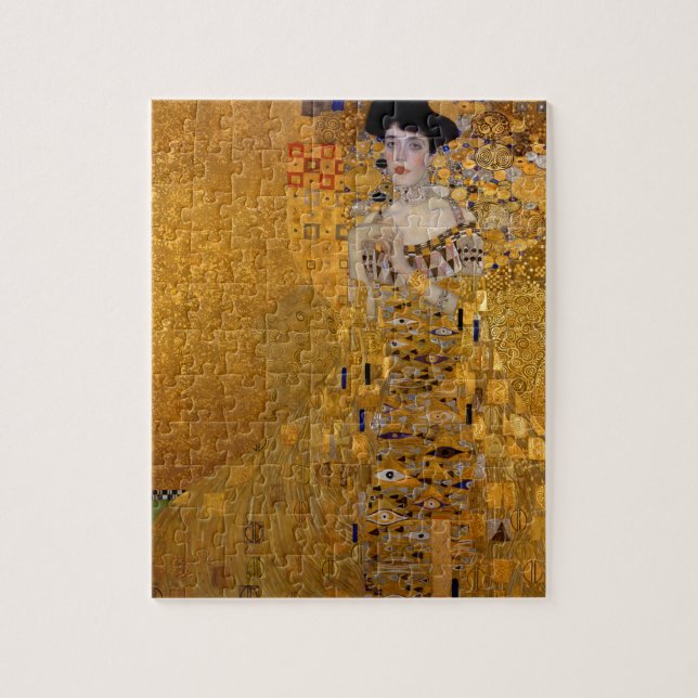 Adele Bloch-Bauers Portrait von Gustav Klimt 1907 (Vertikal)