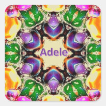 ADELE ~ Helles Abstraktes Muster ~ Personalisiert