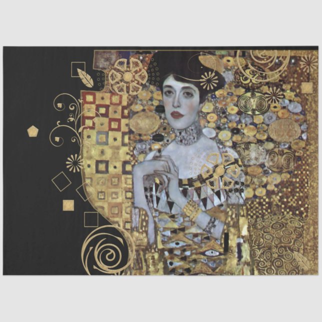 Adele Klimt Tissue Paper Seidenpapier (Vorderseite)