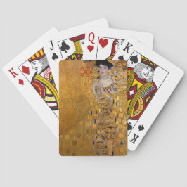 Adele, Lady in Gold von Gustav Klimt Spielkarten
