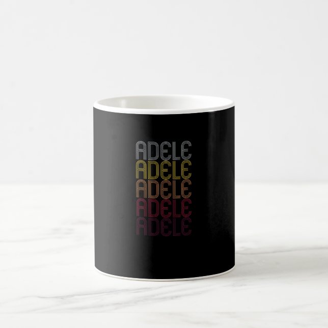 Adele Name Geschenk Personalisierter Vorname Kaffeetasse (Mittel)