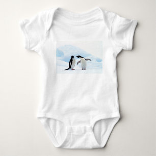 Adelie Penguins Baby Strampler