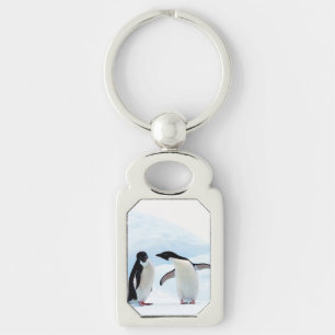 Adelie Penguins Schlüsselanhänger