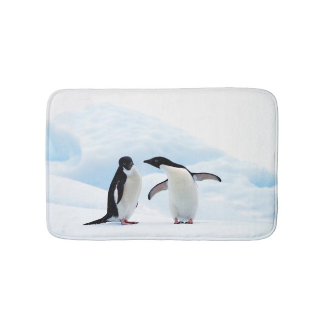 Adelie-Pinguine Badematte (Vorderseite)