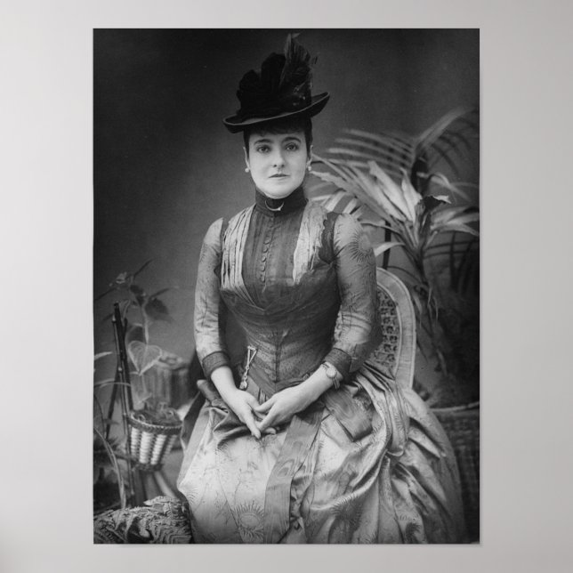 Adelina Patti, 1880 Poster (Vorne)