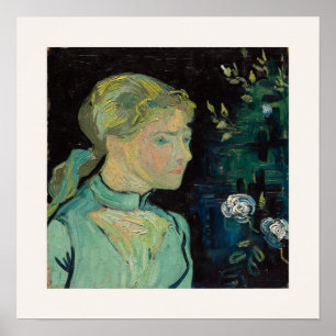 Adeline Ravoux von Van Gogh - Porträt Kunst Druck Poster