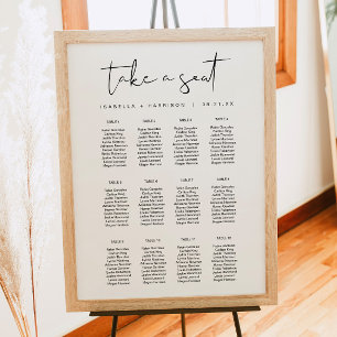 ADELLA Edgy Poster de la carte minimaliste moderne