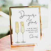 ADELLA Modern Minimalistisch Bridal Daiquiri Hour
